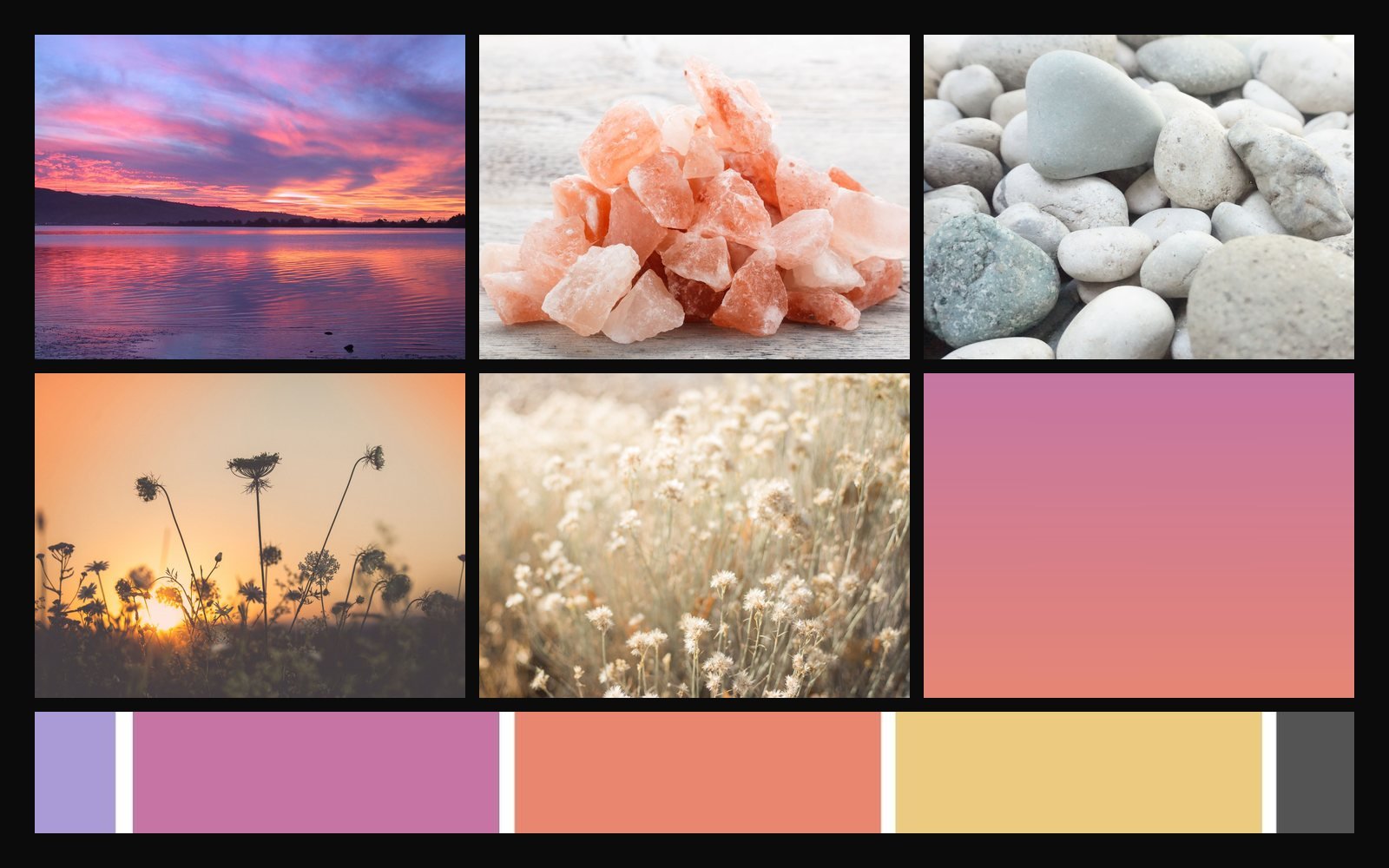 Wellness Mood Board, Mood board and post templates by Hillary Scott