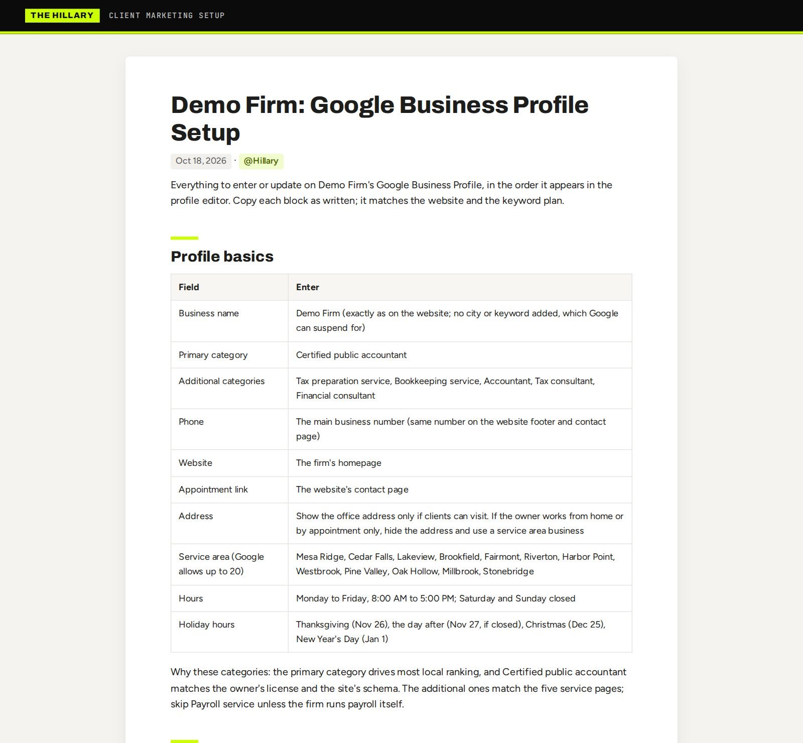 Google Business Profile & SEO Plans, picture 1