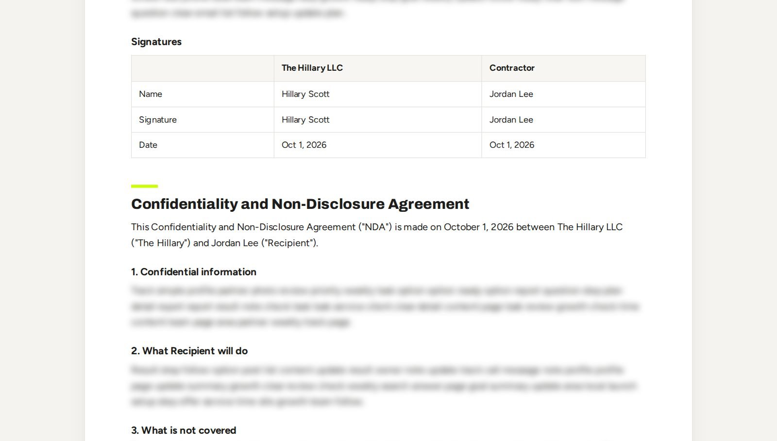 Contractor Onboarding Packet, picture 1