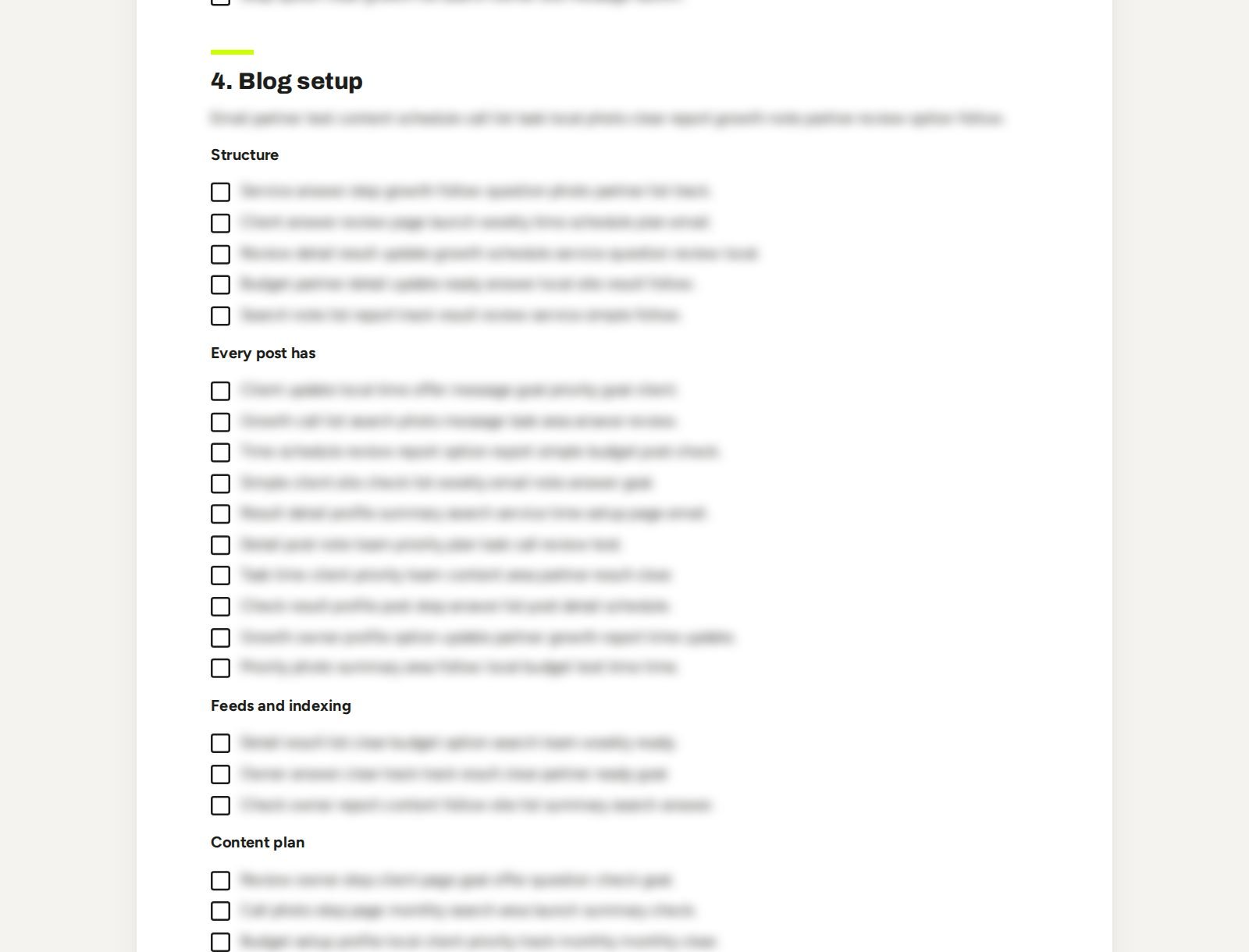 Website Build Checklist, picture 2